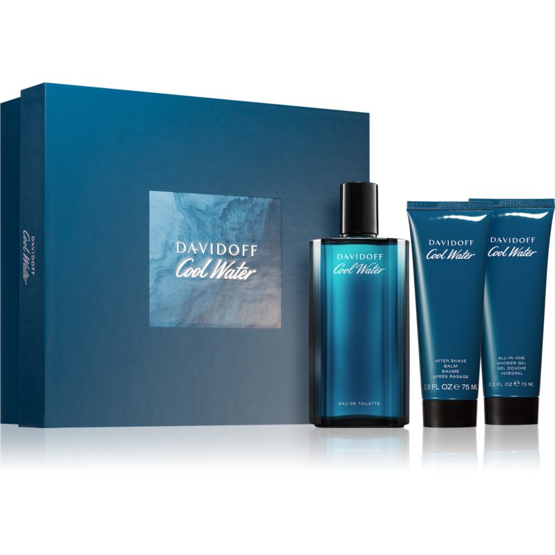 [197737] COFF- DAVIDOFF-COOL WATER MAN EDT 125ML+SG 75ML+ AFTER SHAVE BALM 75ML