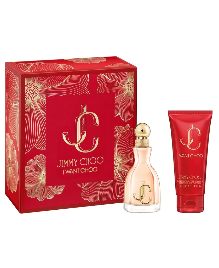 COFF JCH I WANT CHOO EDP 60+BODY LOTION 100ML