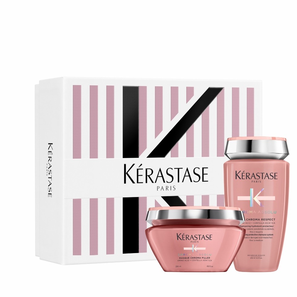 KéRASTAS COFFRéT CHROMA ABSOLU BAIN-MASQUE